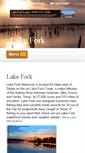 Mobile Screenshot of lakeforktexas.com